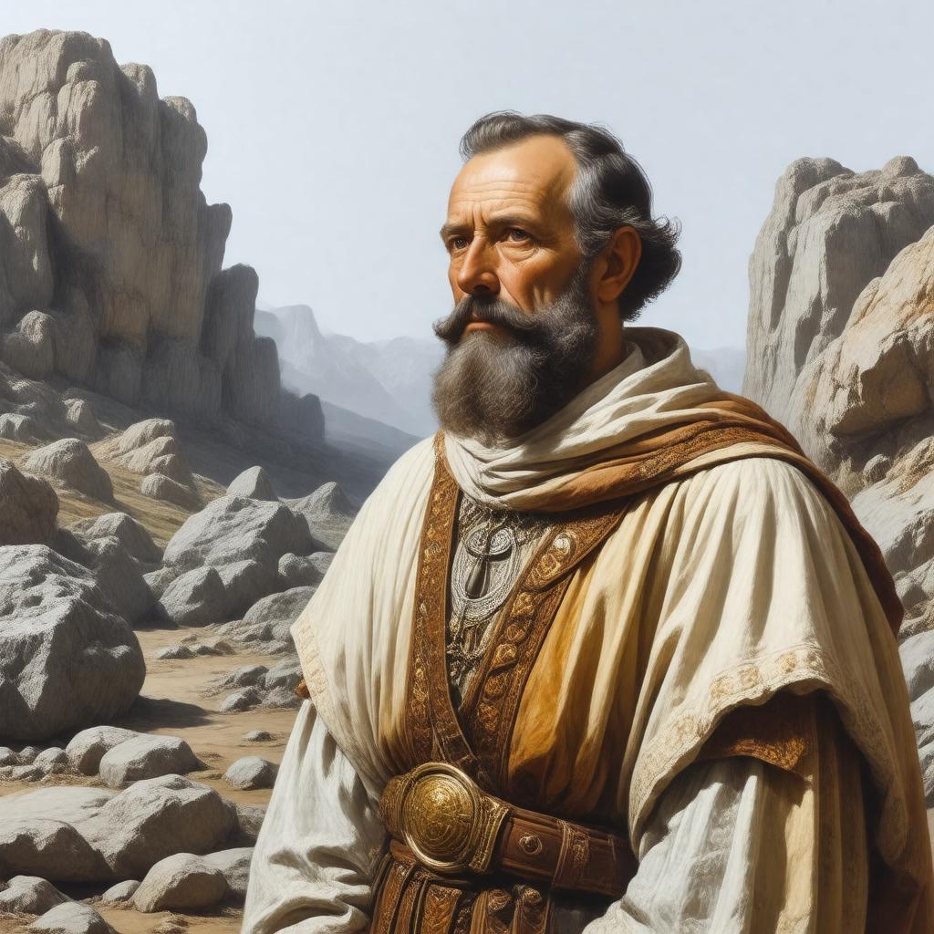 AI-created image of Nicolas Steno