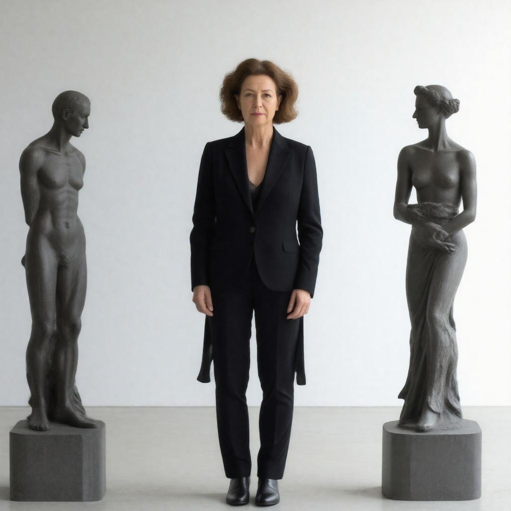 AI-created image of Nicole Farhi