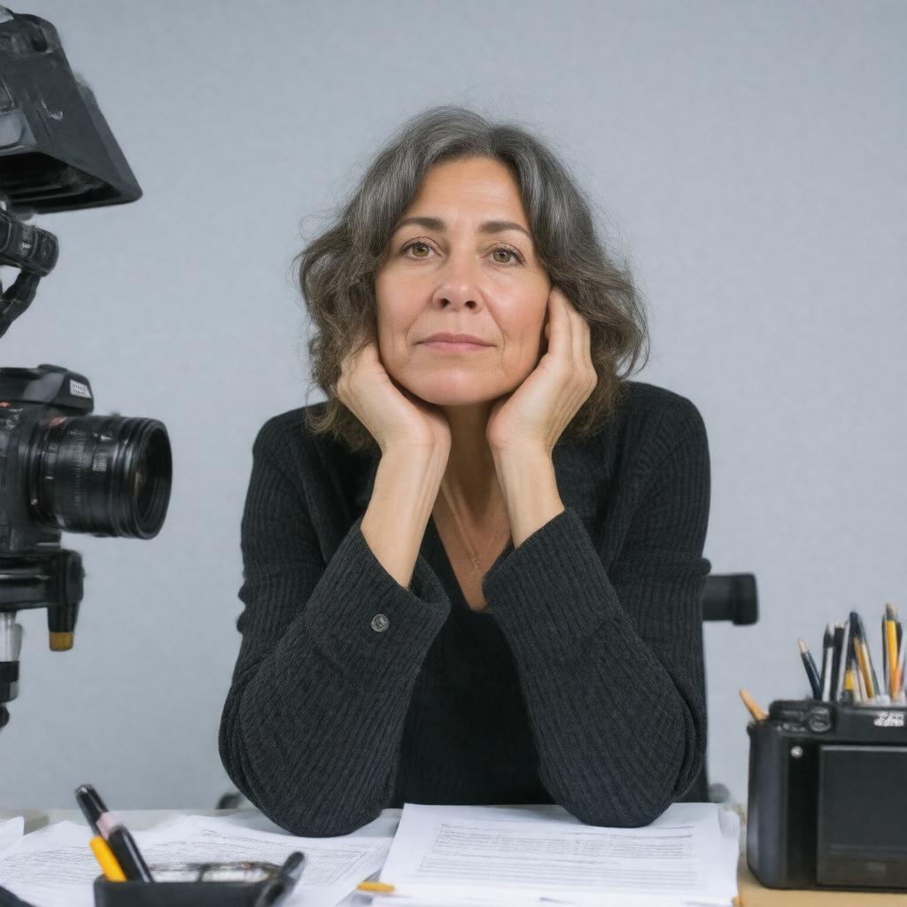 AI-created image of Nicole Holofcener