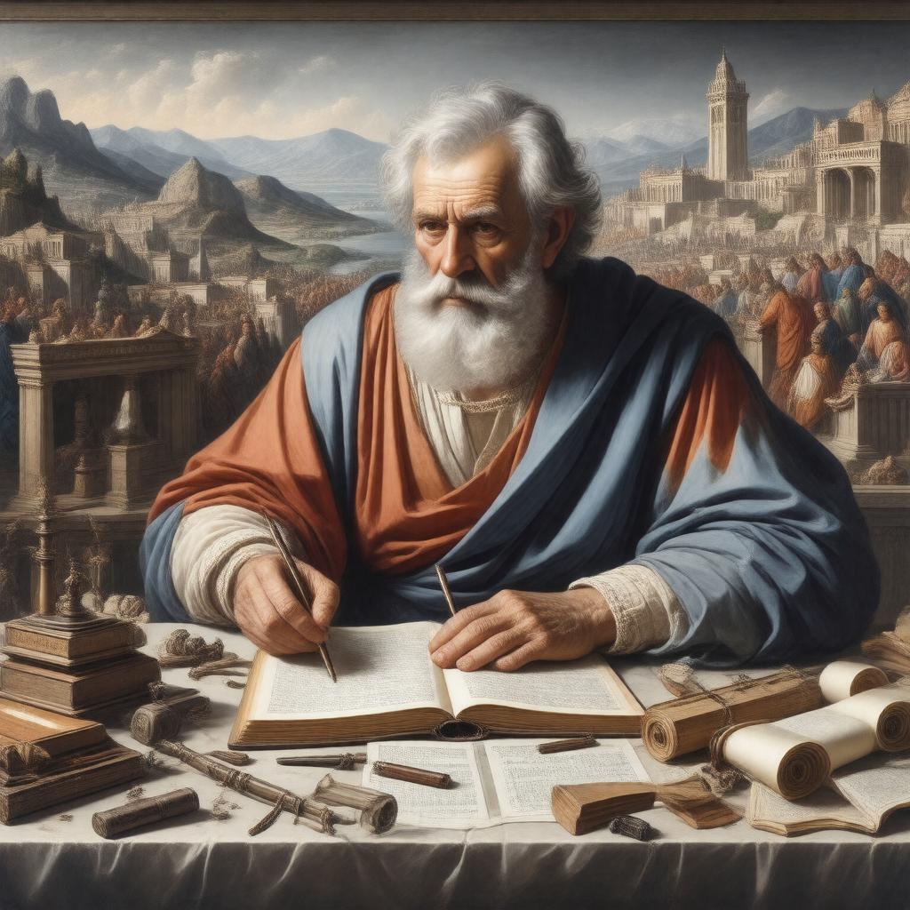 AI-created image of Nicomachus