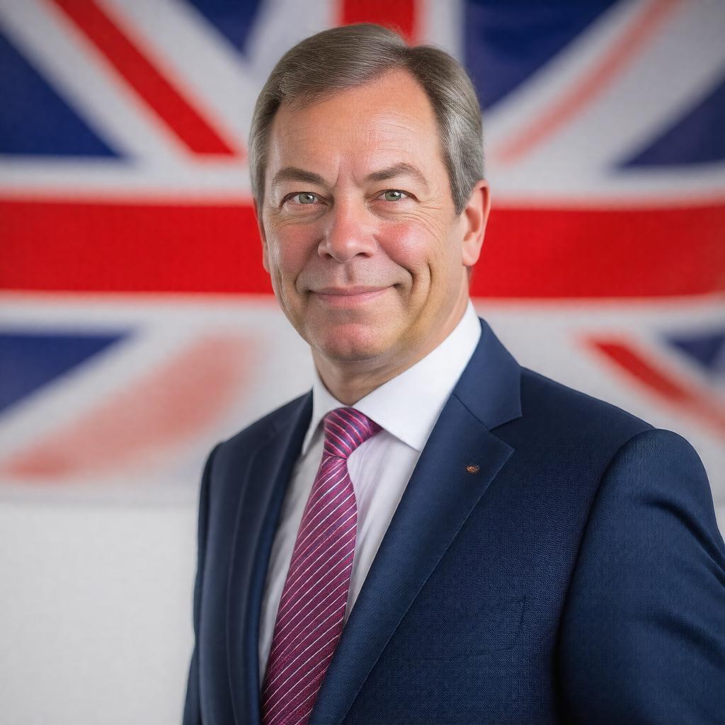 AI-created image of Nigel Farage