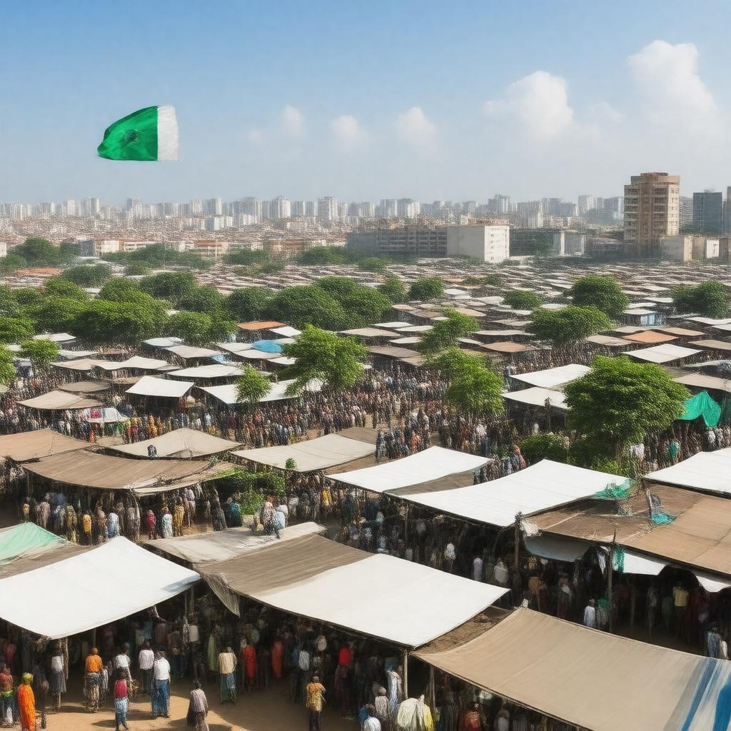 AI-created image of Nigeria