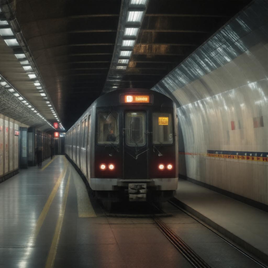 Click to view larger image AI-created image of Night Tube
