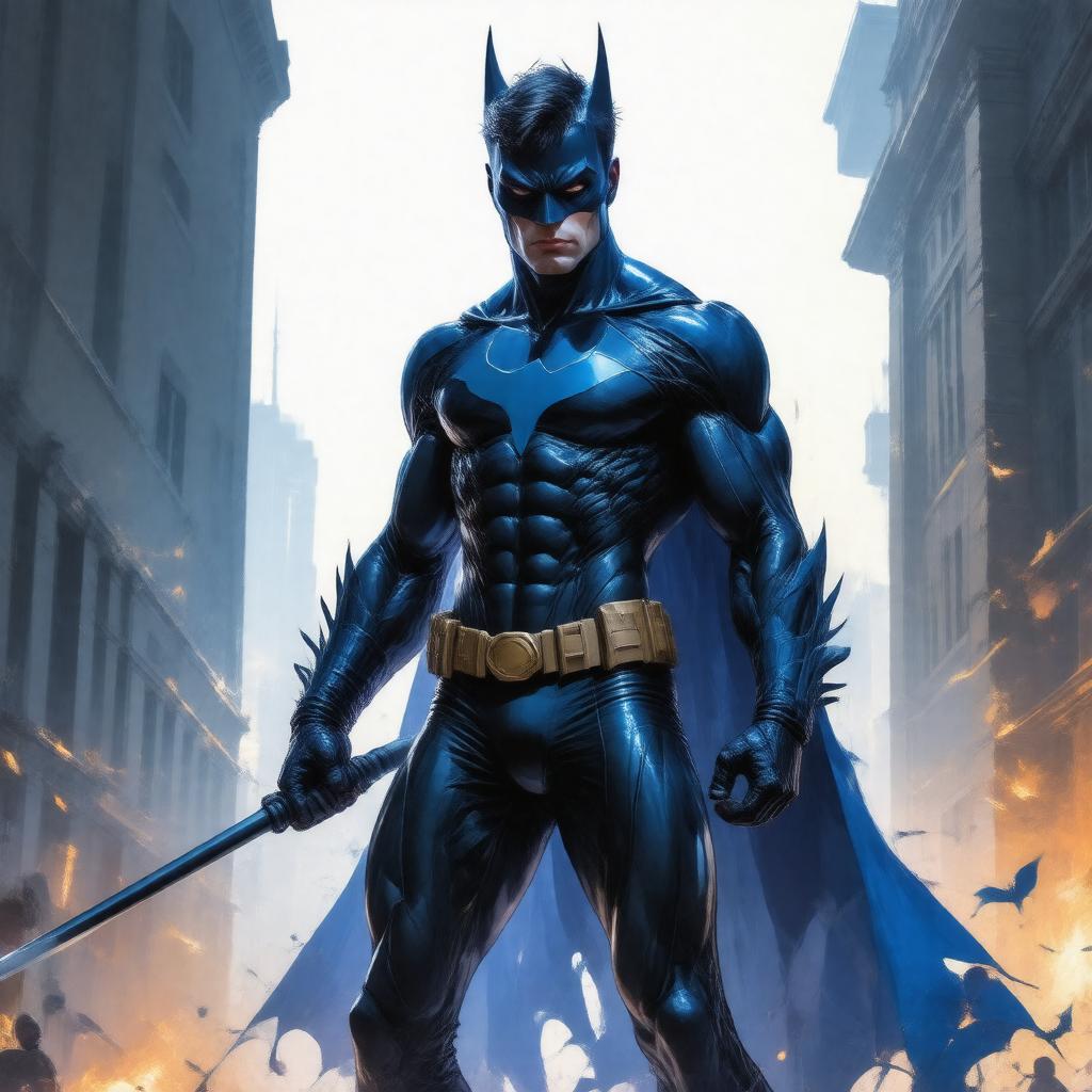 AI-created image of Nightwing