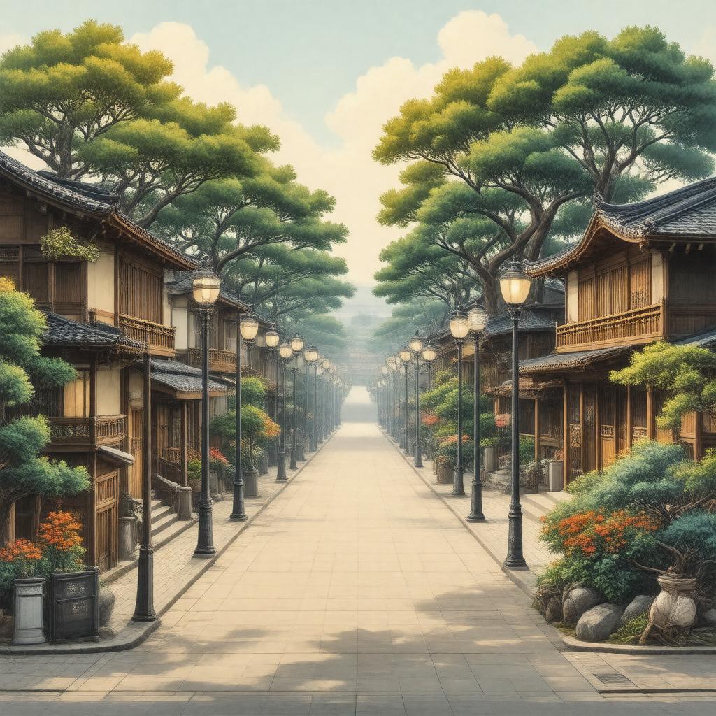 AI-created image of Nihonmachi