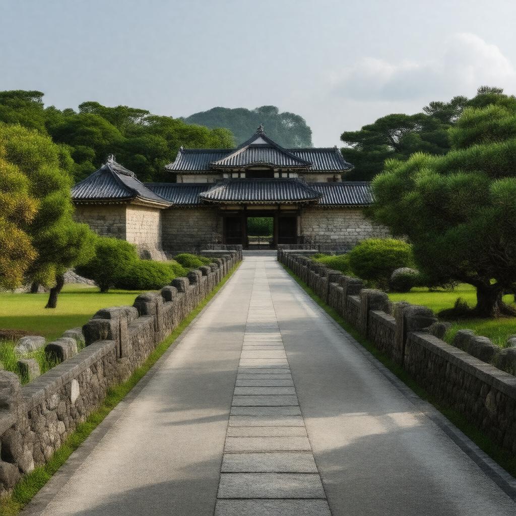 AI-created image of Nijo Castle