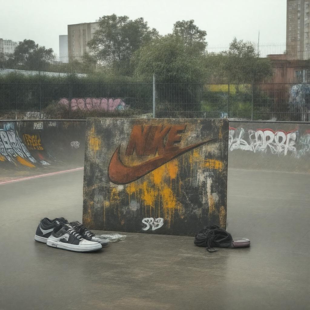 AI-created image of Nike Skateboarding