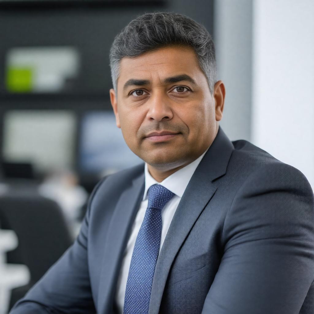 AI-created image of Nikesh Arora