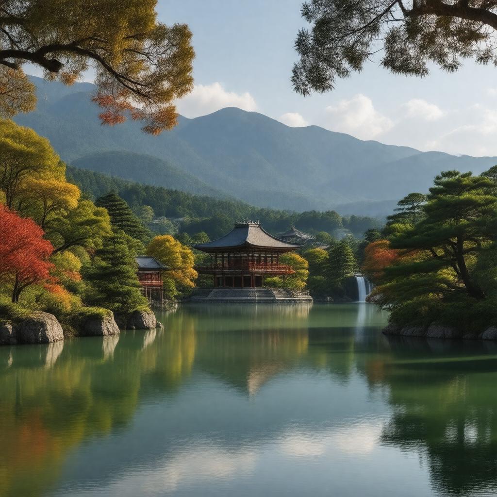 AI-created image of Nikkō