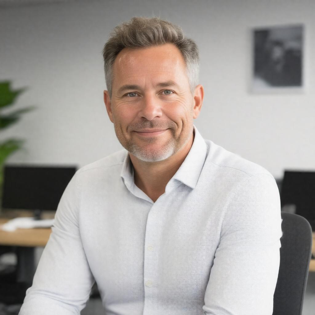 AI-created image of Niklas Zennström