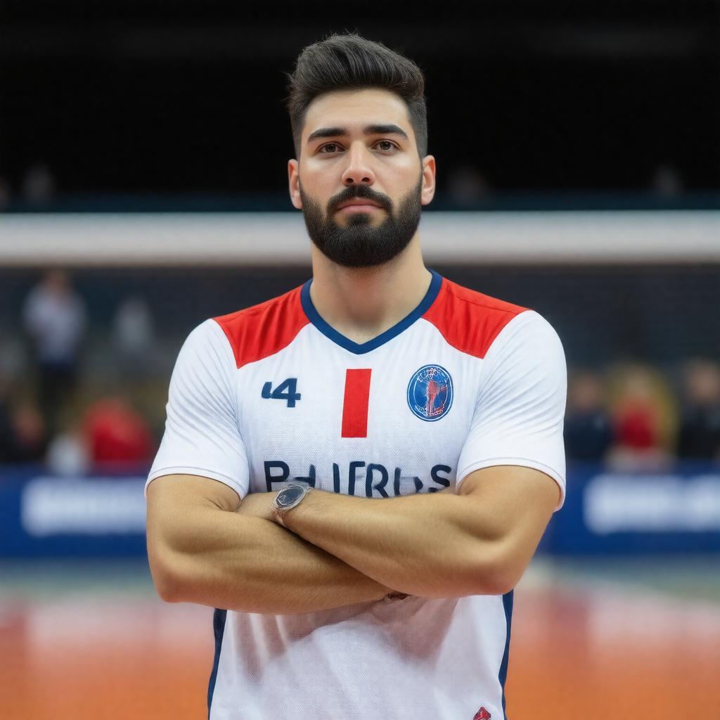 AI-created image of Nikola Karabatic