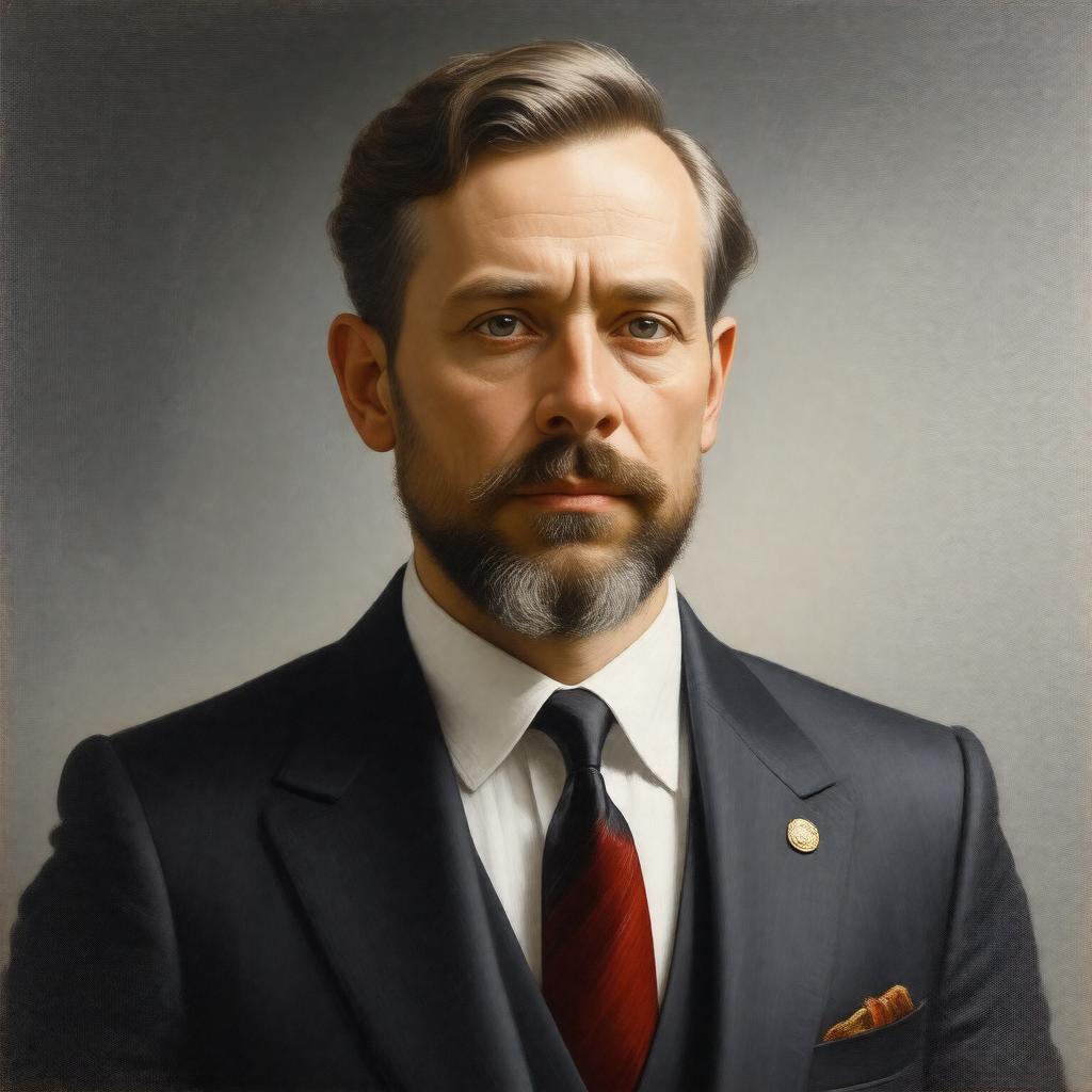 Click to view larger image AI-created image of Nikolai Goodman