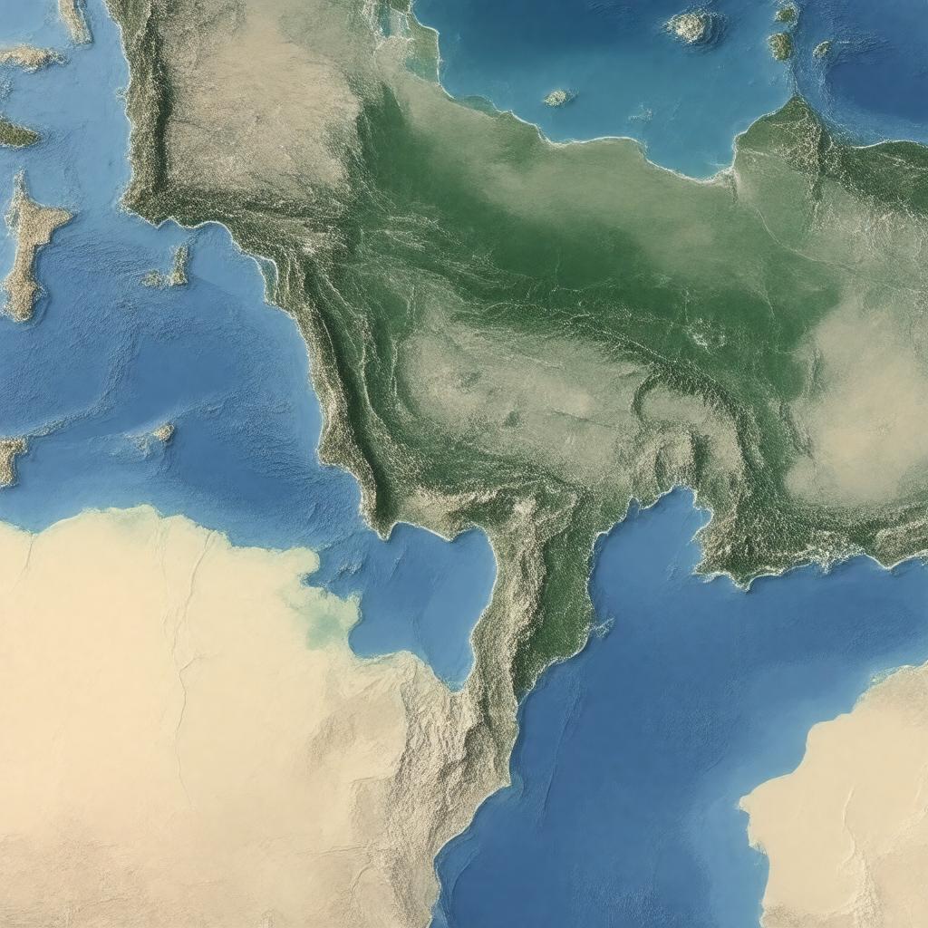 AI-created image of Nile Delta