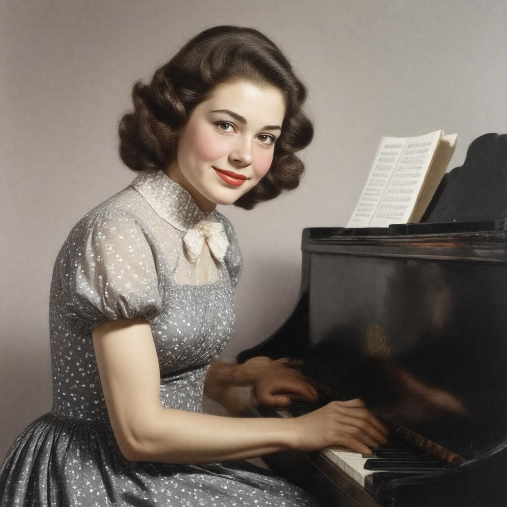 AI-created image of Nina Gabrilowitsch