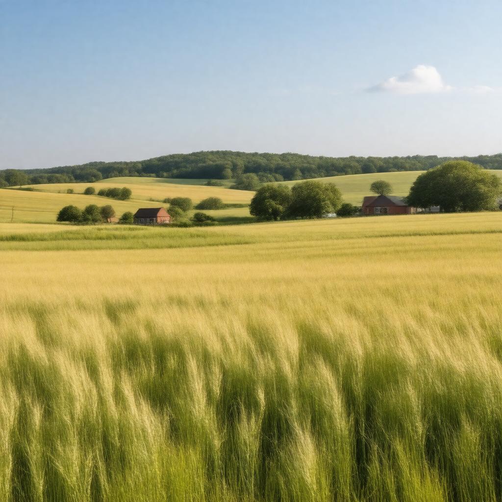 AI-created image of Nine Mile Prairie Township