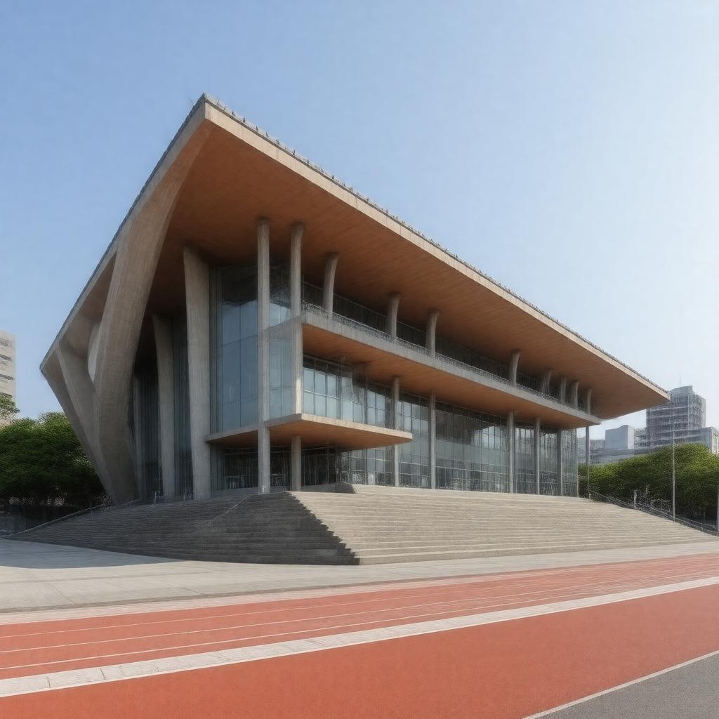 Click to view larger image AI-created image of Nippon Sport Science University