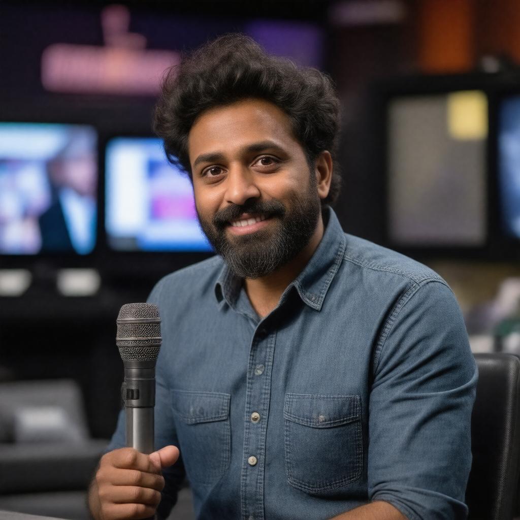 AI-created image of Nish Kumar