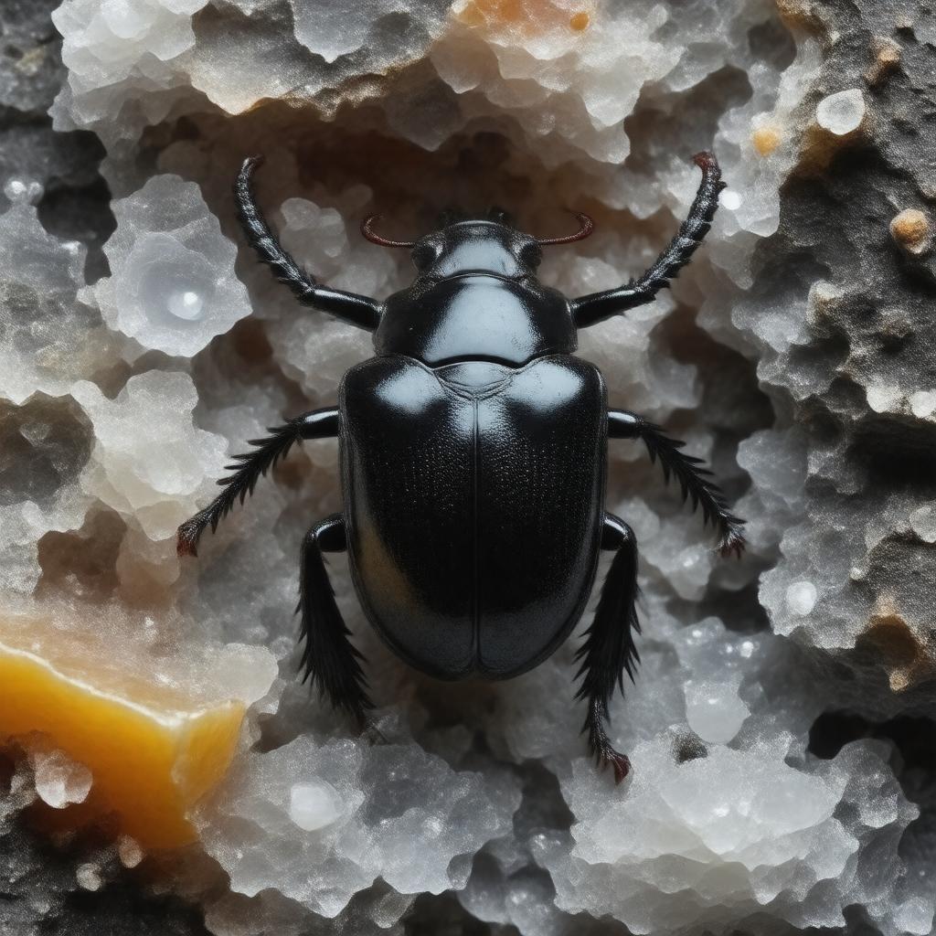 Click to view larger image AI-created image of Nitidulid beetles