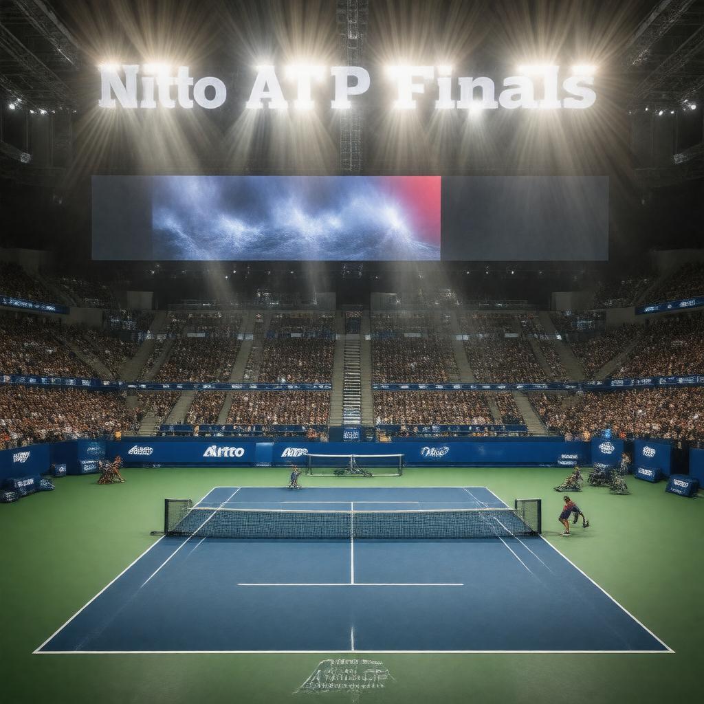 AI-created image of Nitto ATP Finals