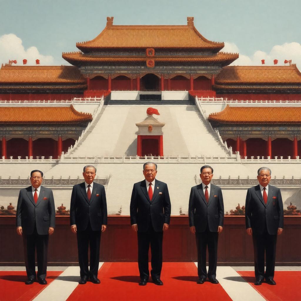 AI-created image of Nixon in China