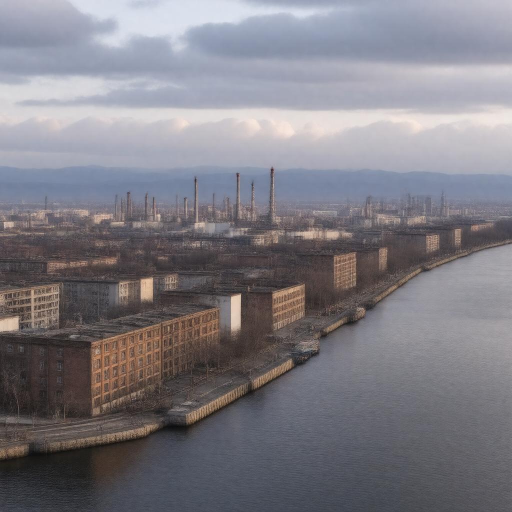 AI-created image of Nizhny Tagil, Russia