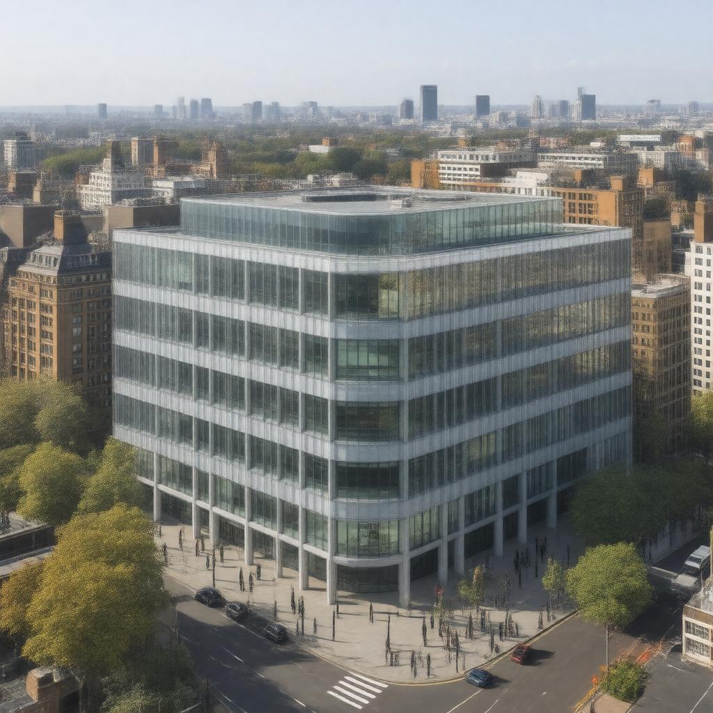 AI-created image of No. 101 Portman Square