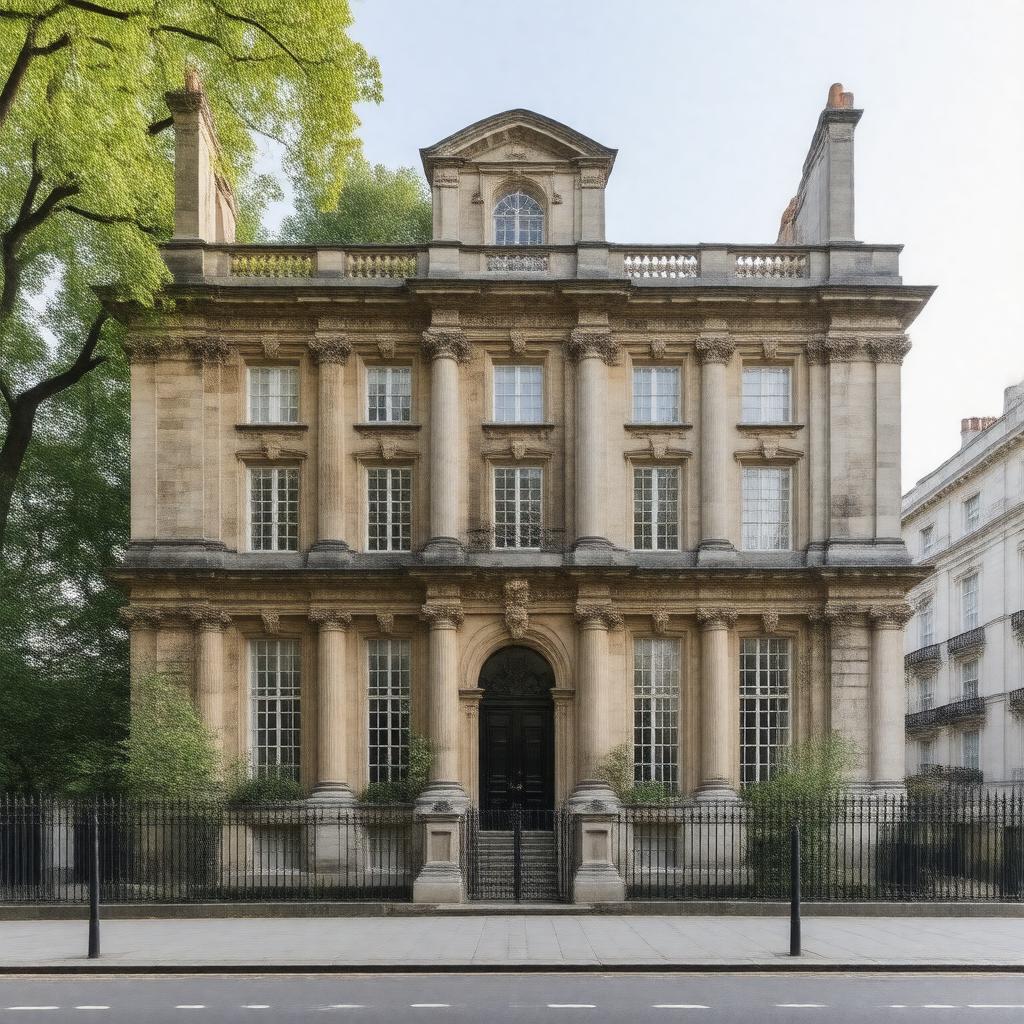 AI-created image of No. 103 Portman Square