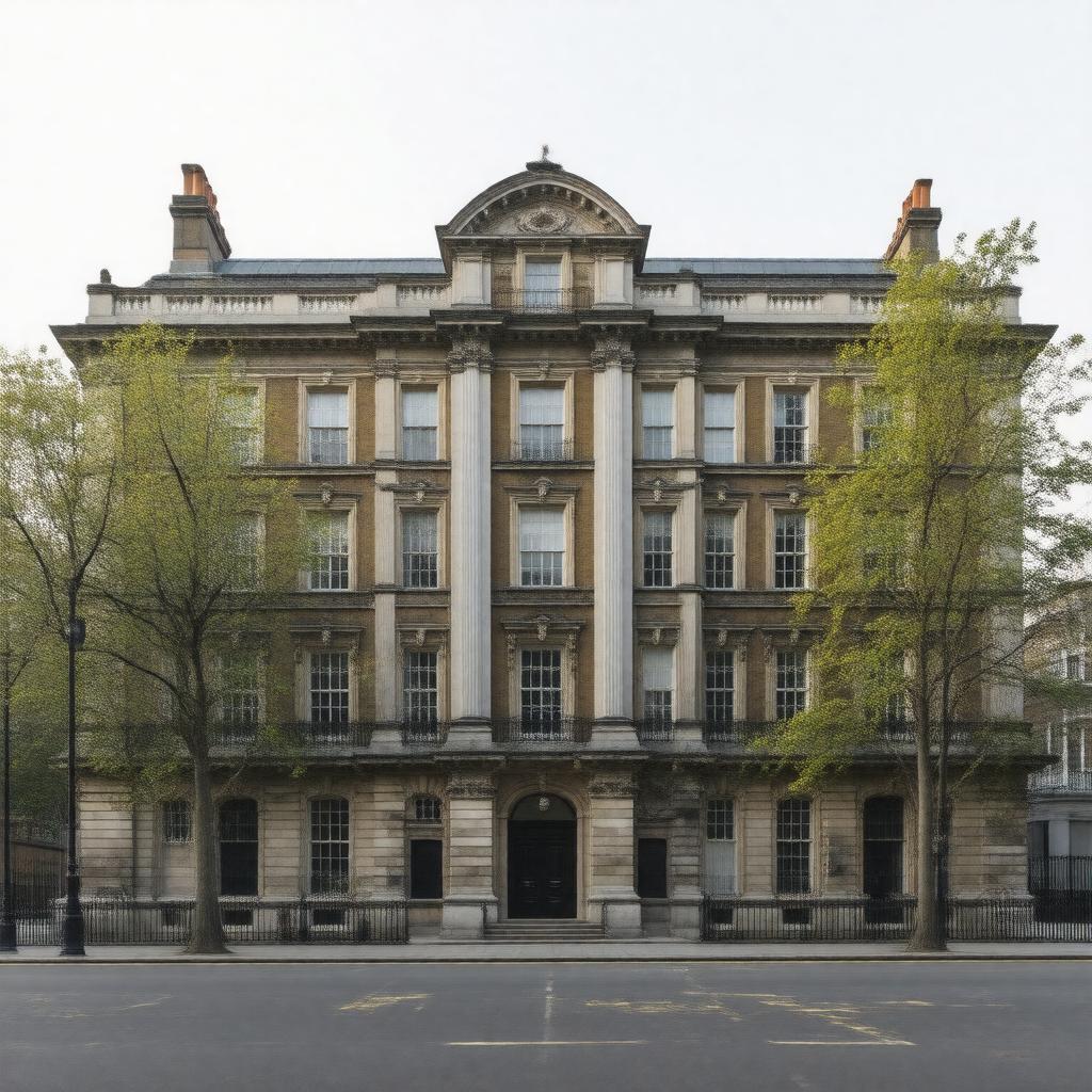 AI-created image of No. 111 Portman Square