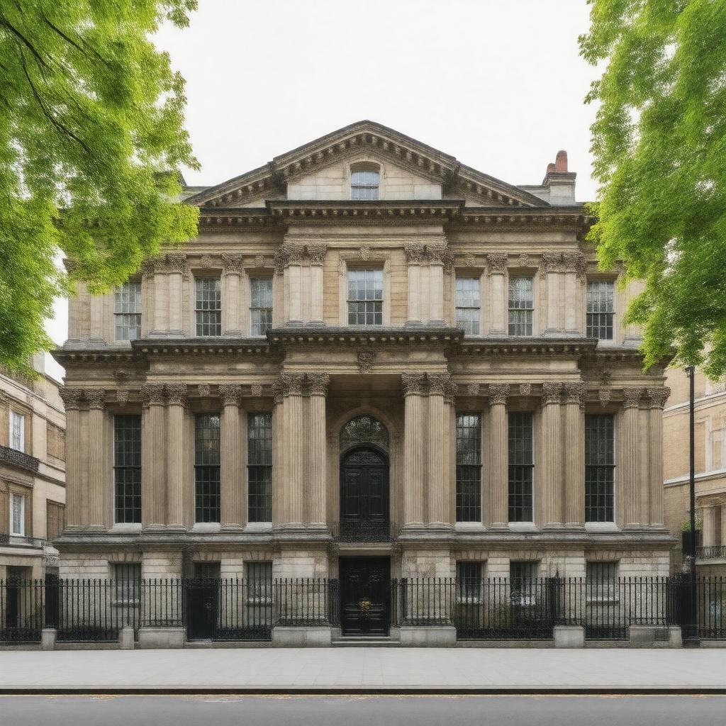 AI-created image of No. 112 Portman Square