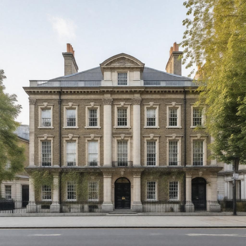 AI-created image of No. 119 Portman Square