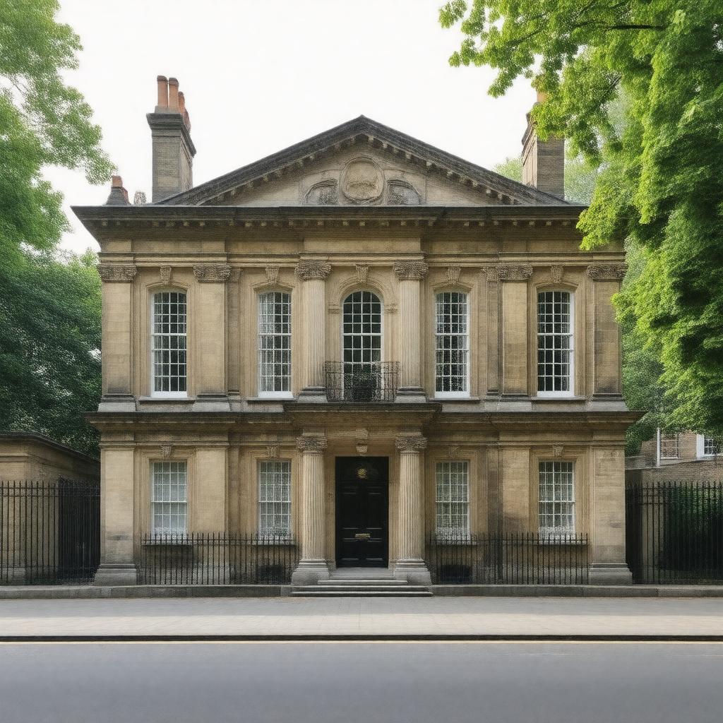 AI-created image of No. 20 Portman Square