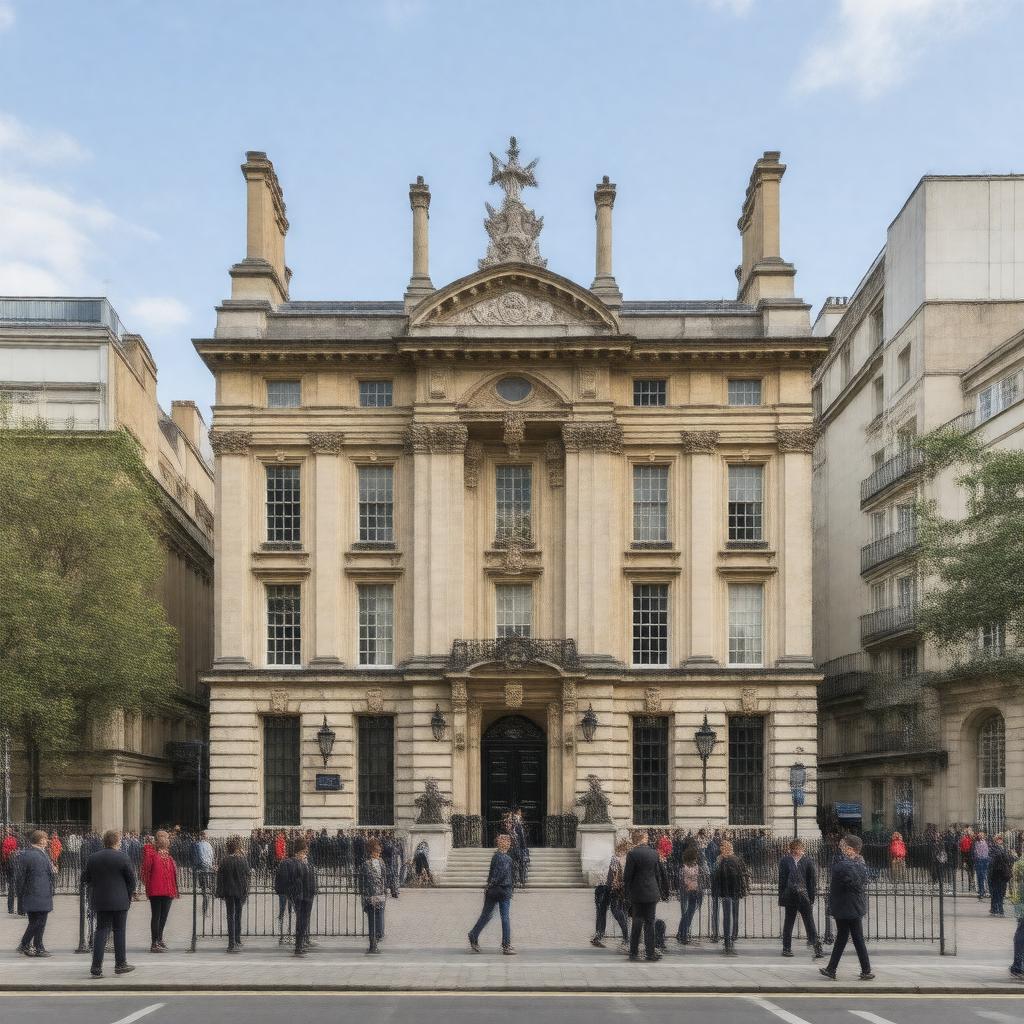 AI-created image of No. 22 Portman Square