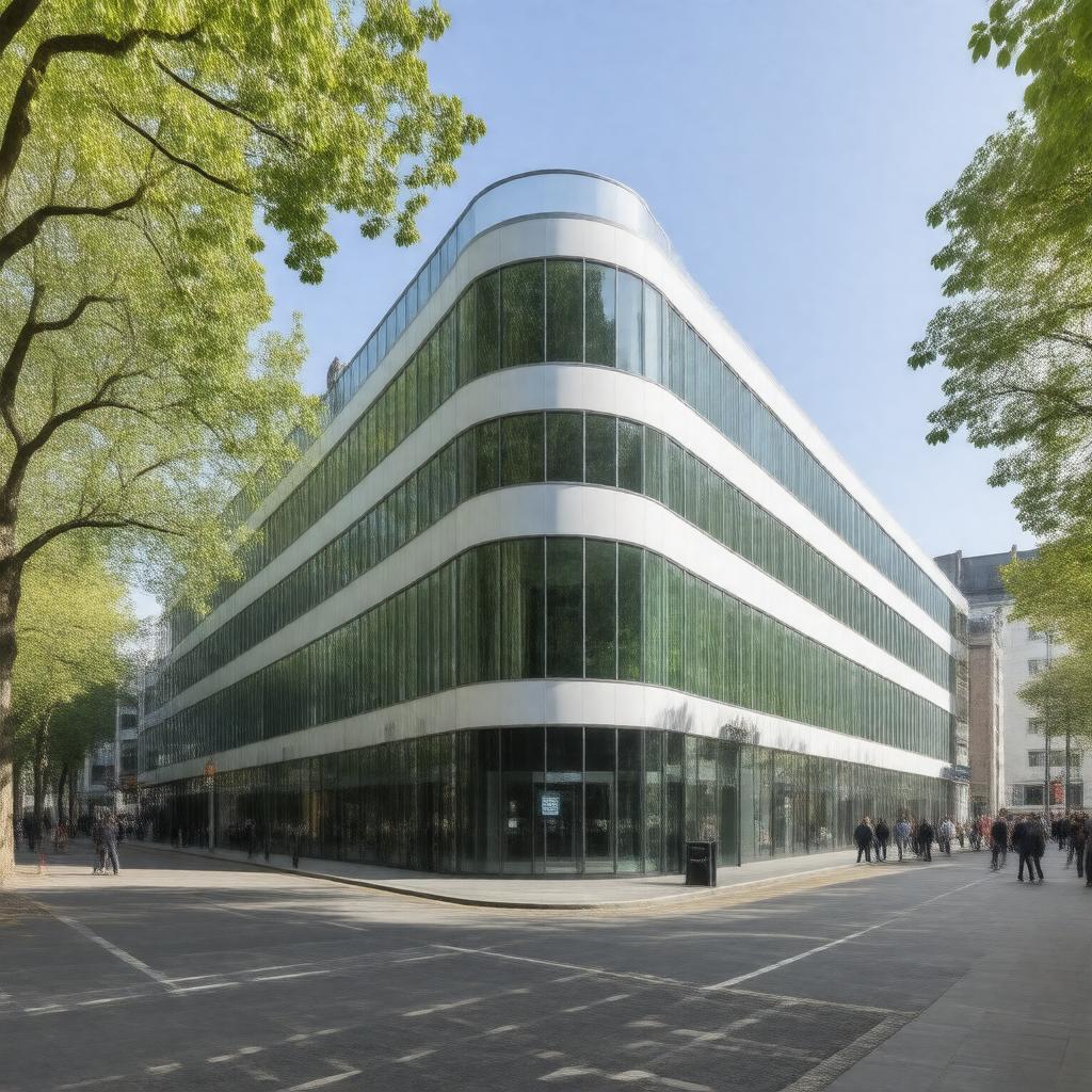 AI-created image of No. 25 Soho Square