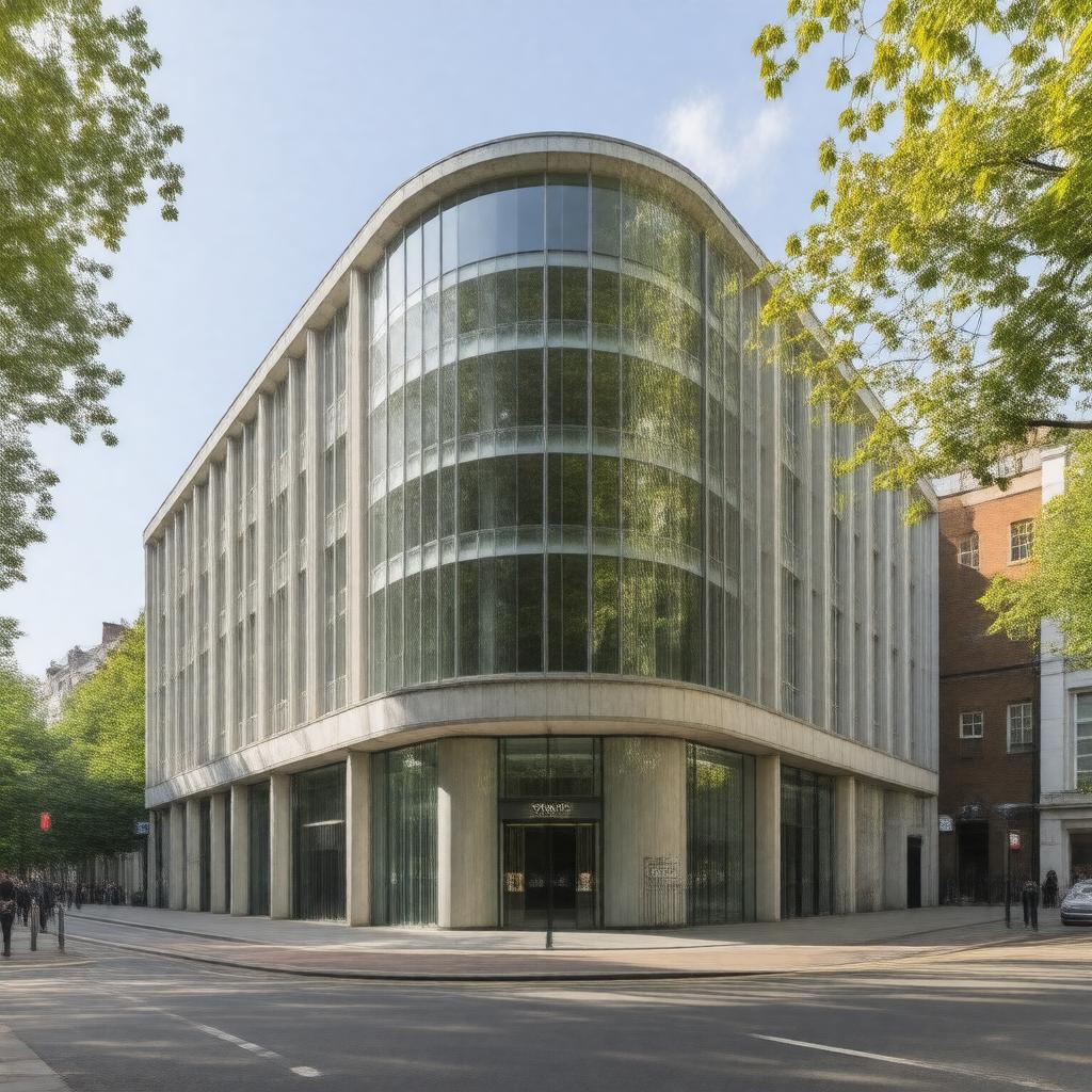 AI-created image of No. 30 Soho Square