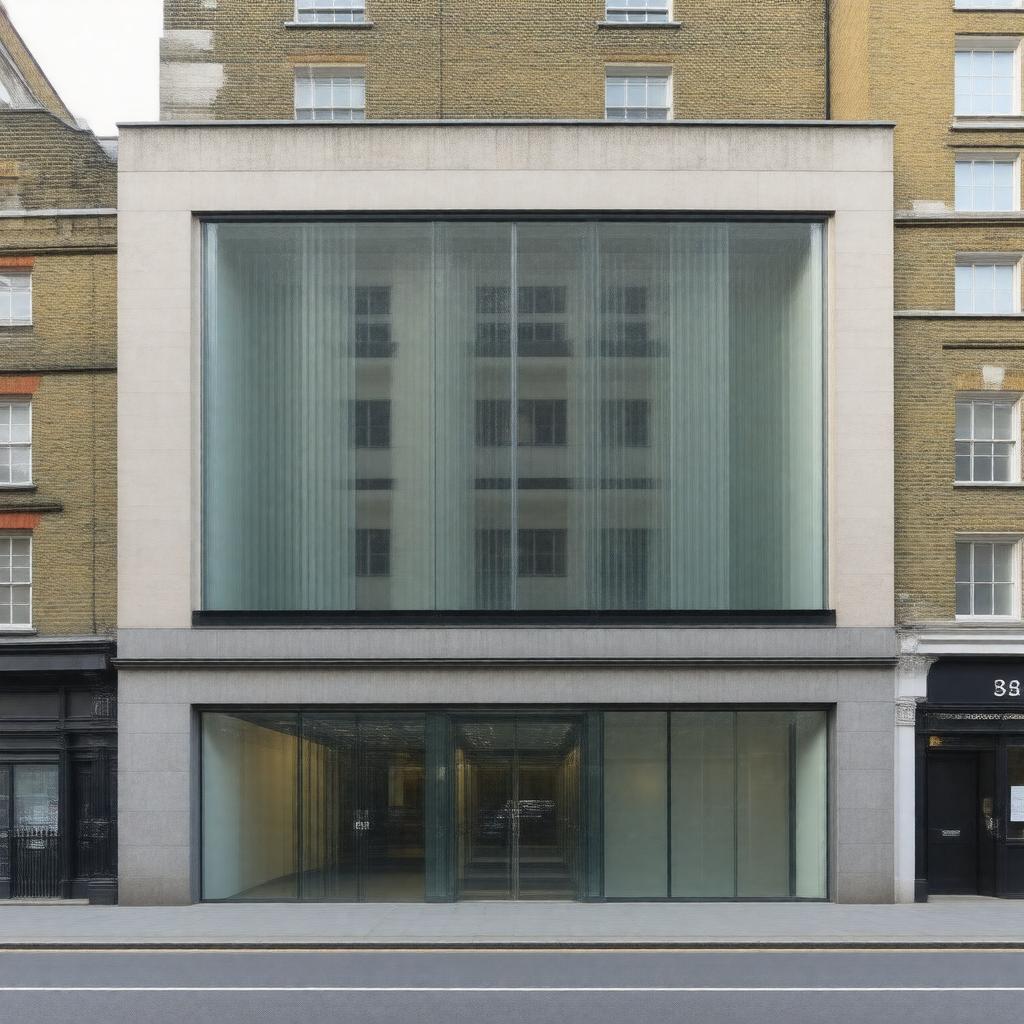 AI-created image of No. 32 Soho Square