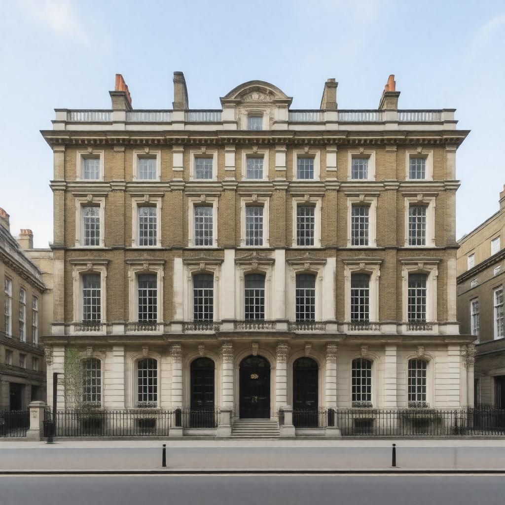 AI-created image of No. 33 Portman Square