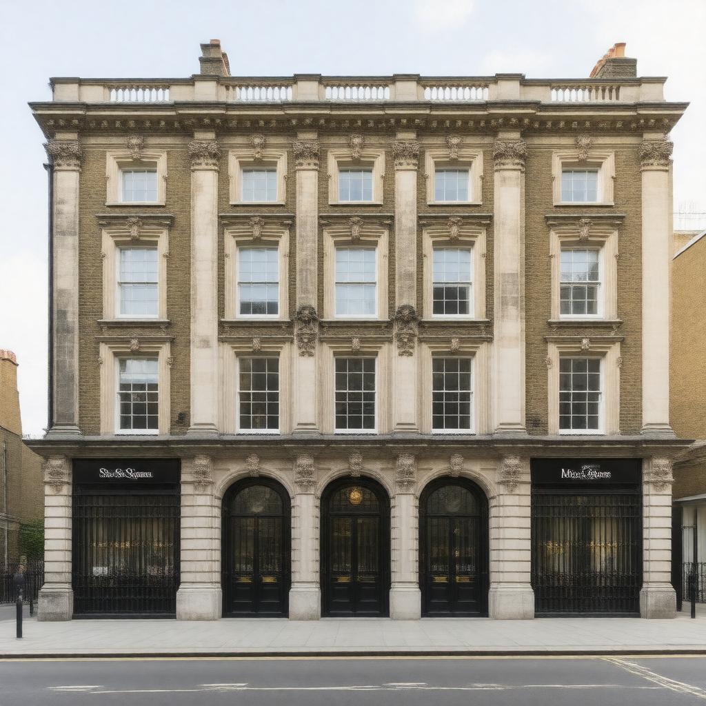 Click to view larger image AI-created image of No. 33 Soho Square