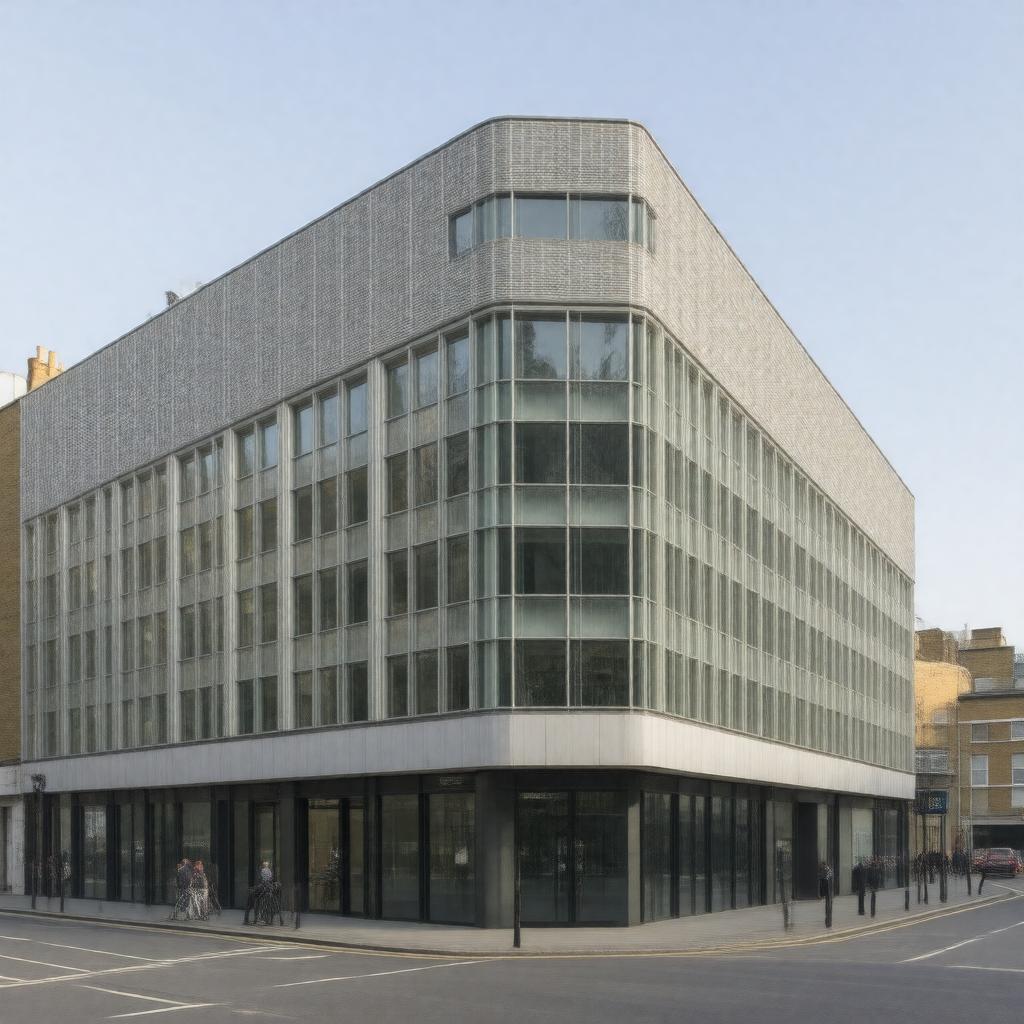 AI-created image of No. 34 Soho Square