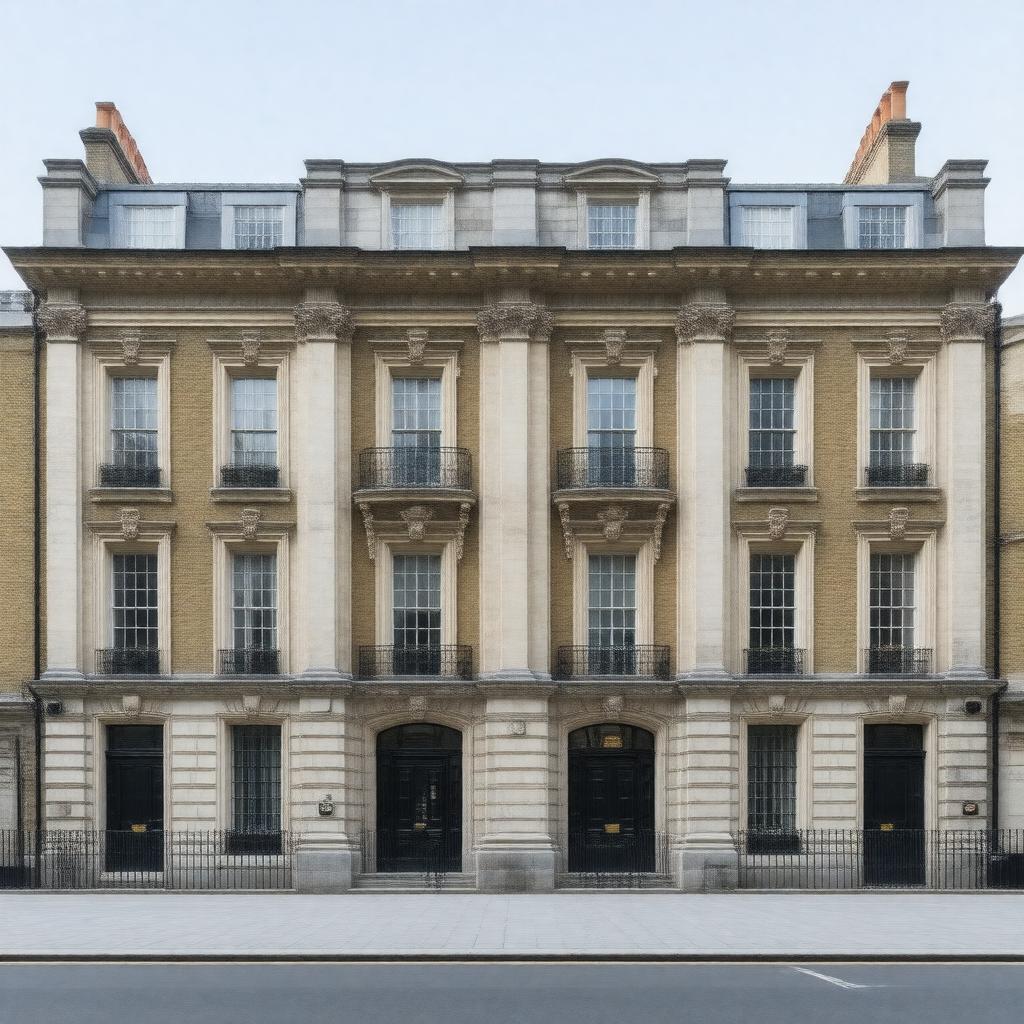 AI-created image of No. 35 Portman Square