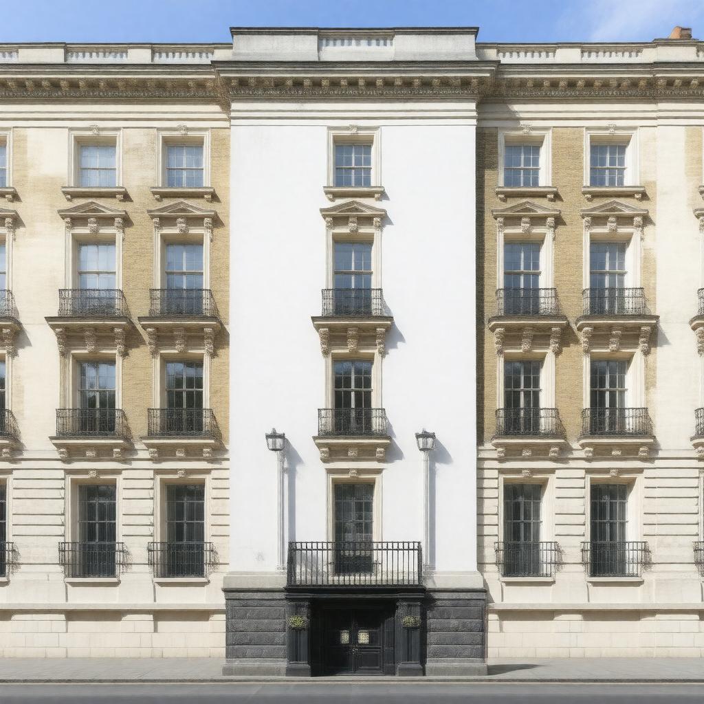 AI-created image of No. 35 Soho Square