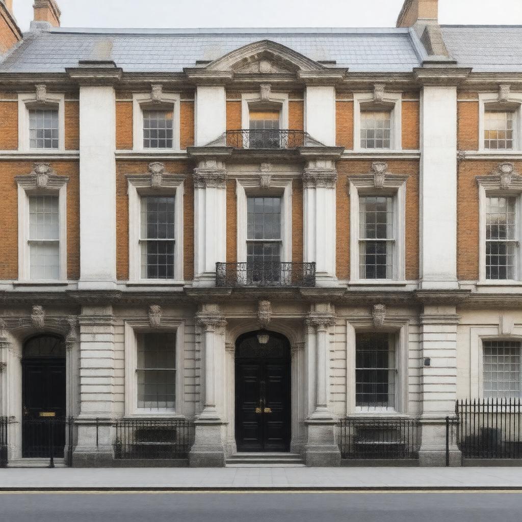 AI-created image of No. 36 Soho Square