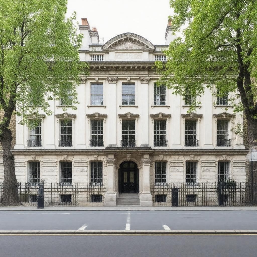 AI-created image of No. 40 Portman Square