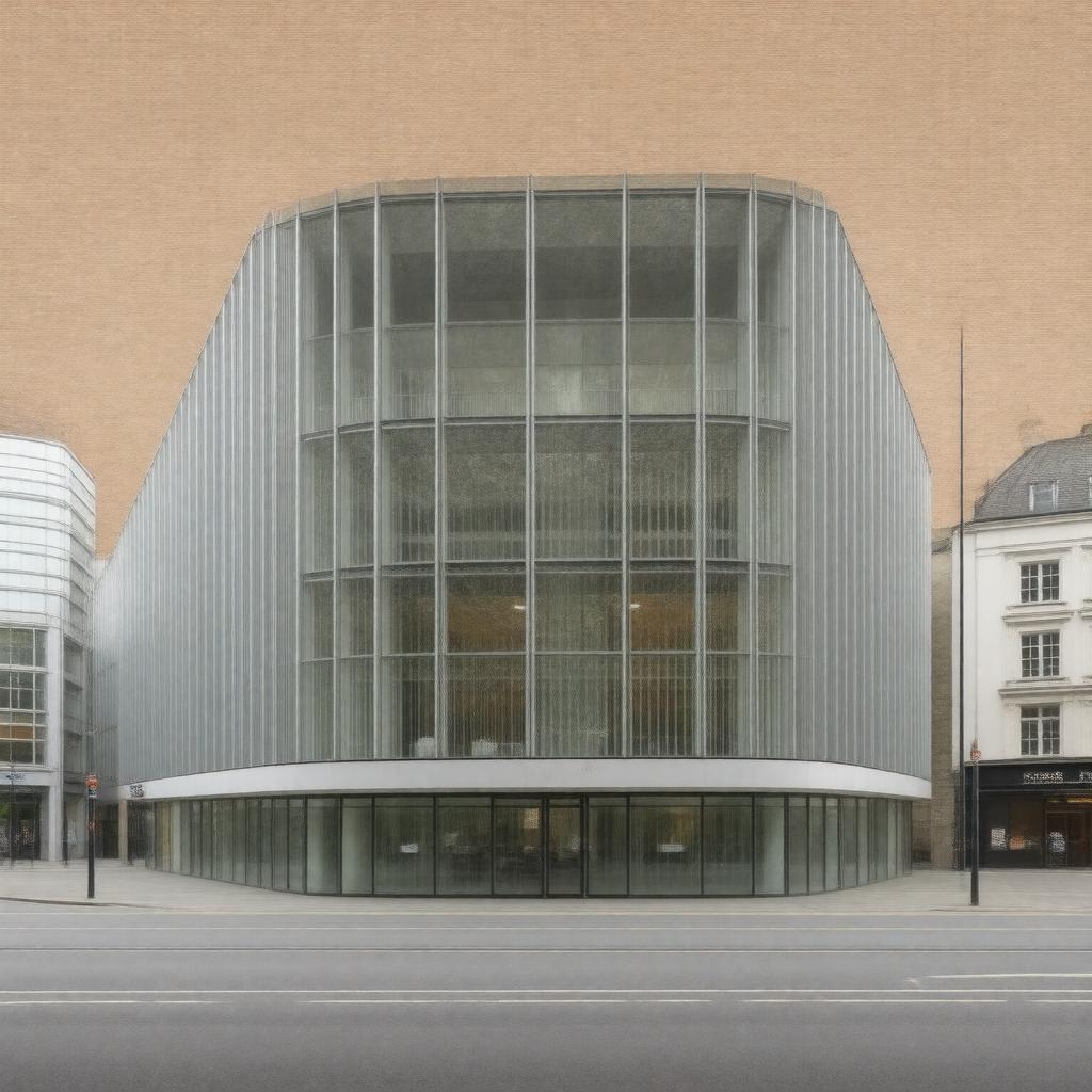 AI-created image of No. 40 Soho Square