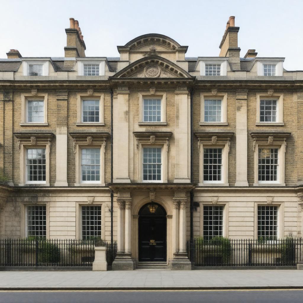 AI-created image of No. 44 Portman Square