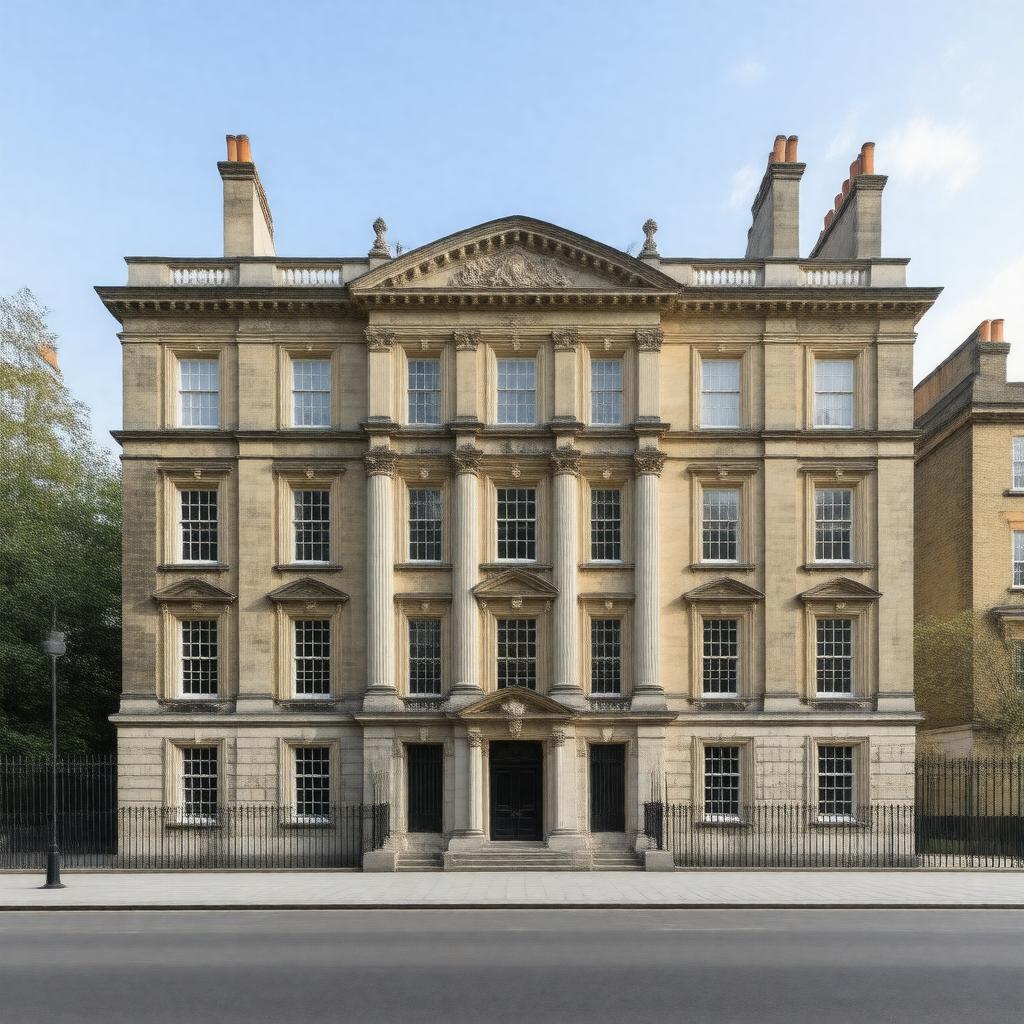 AI-created image of No. 45 Portman Square