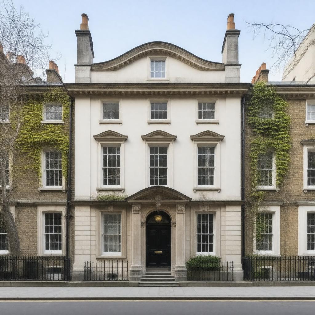 AI-created image of No. 46 Portman Square