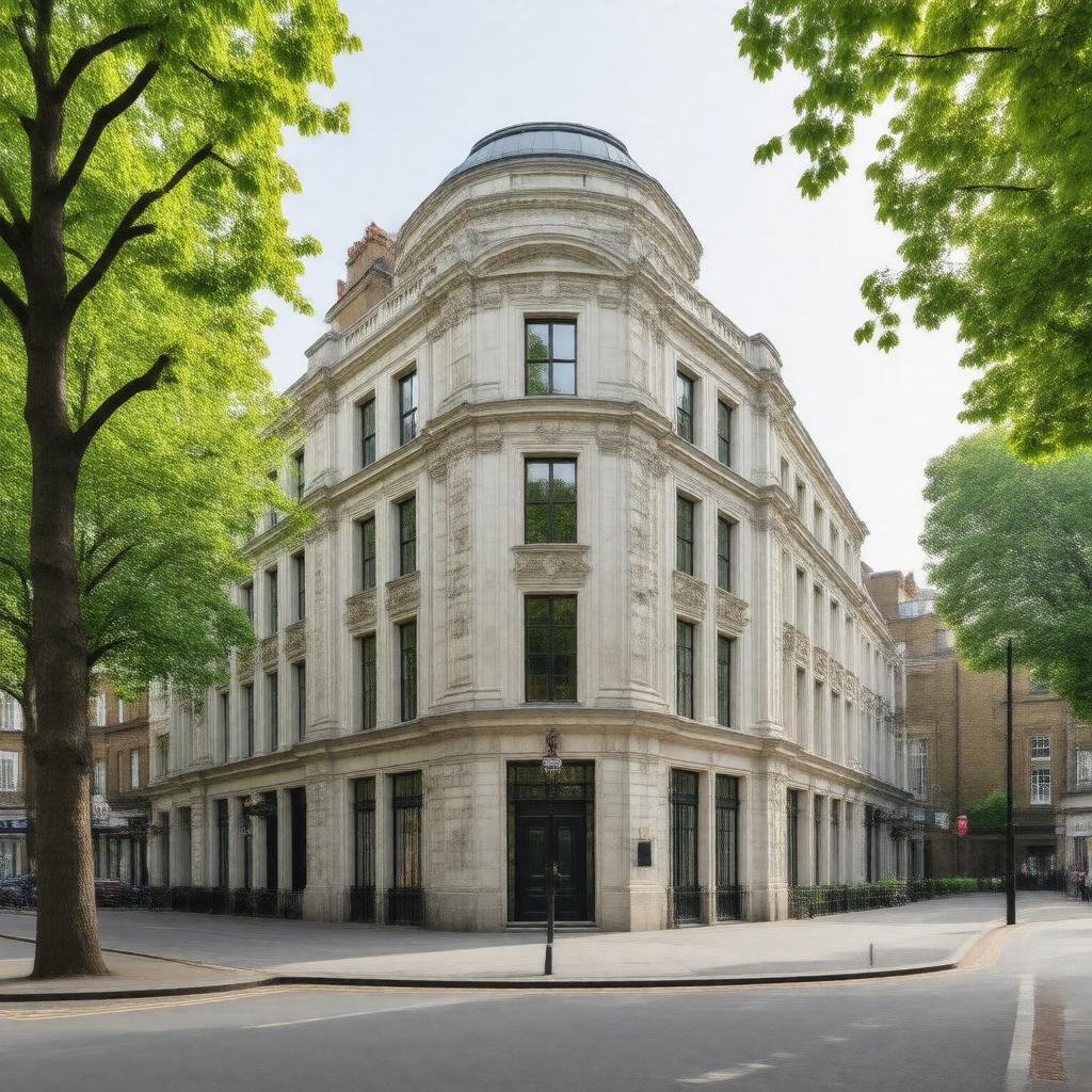 Click to view larger image AI-created image of No. 47 Soho Square