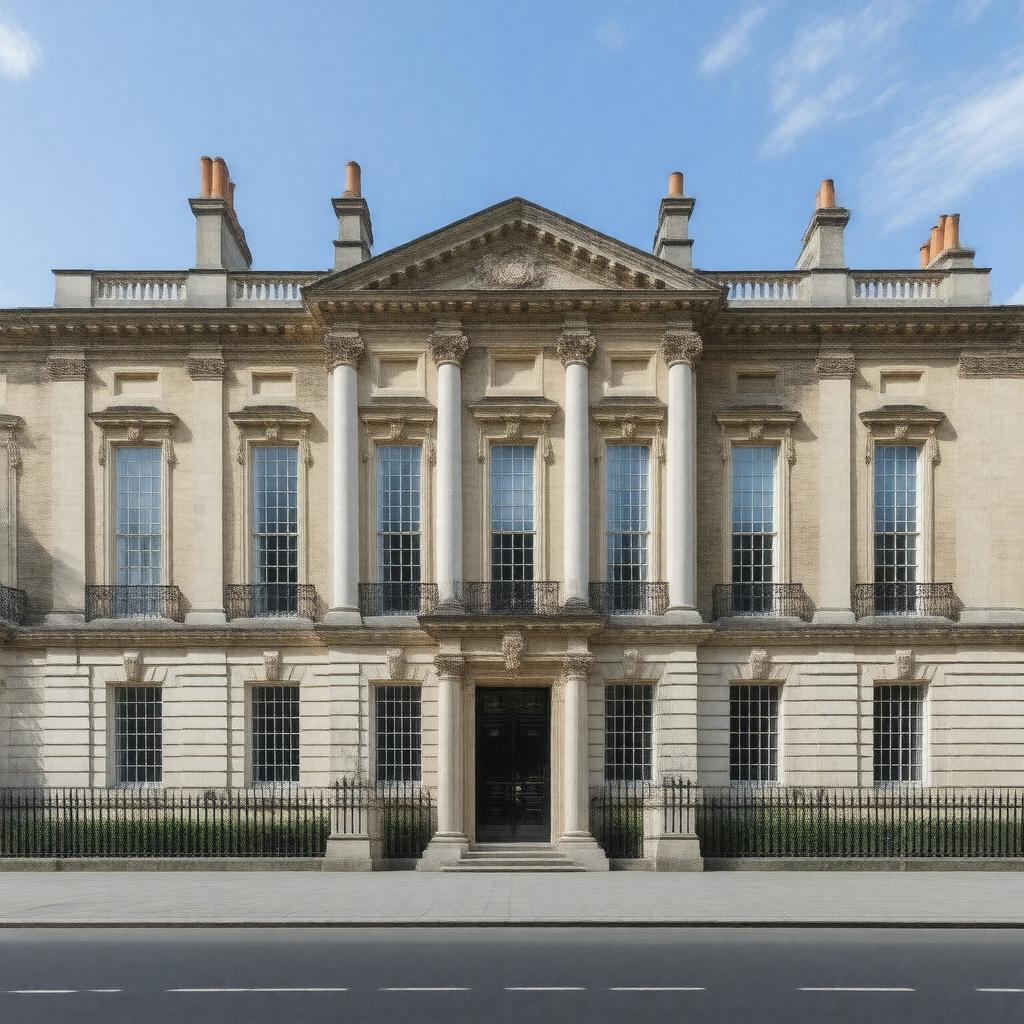 AI-created image of No. 48 Portman Square