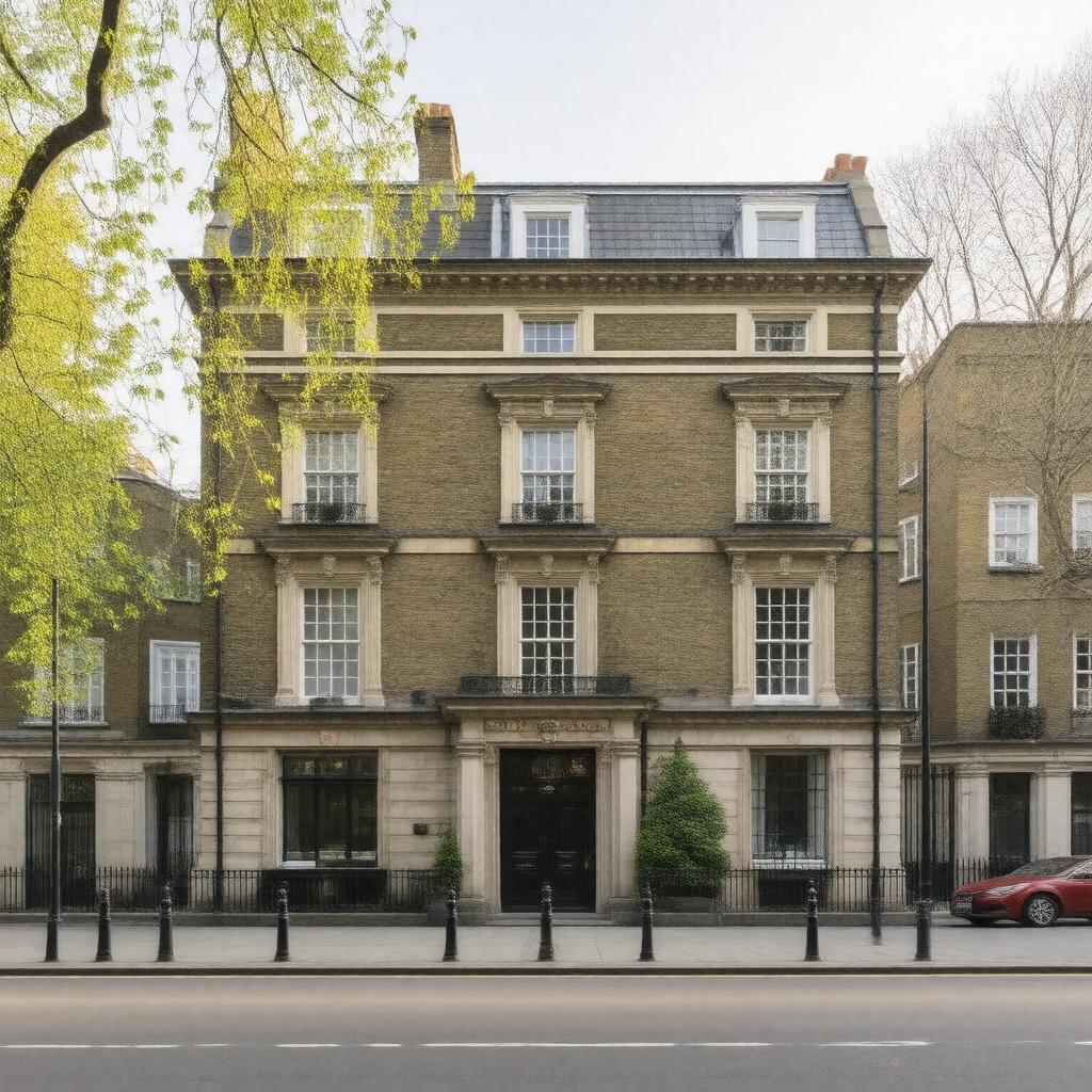 AI-created image of No. 50 Soho Square