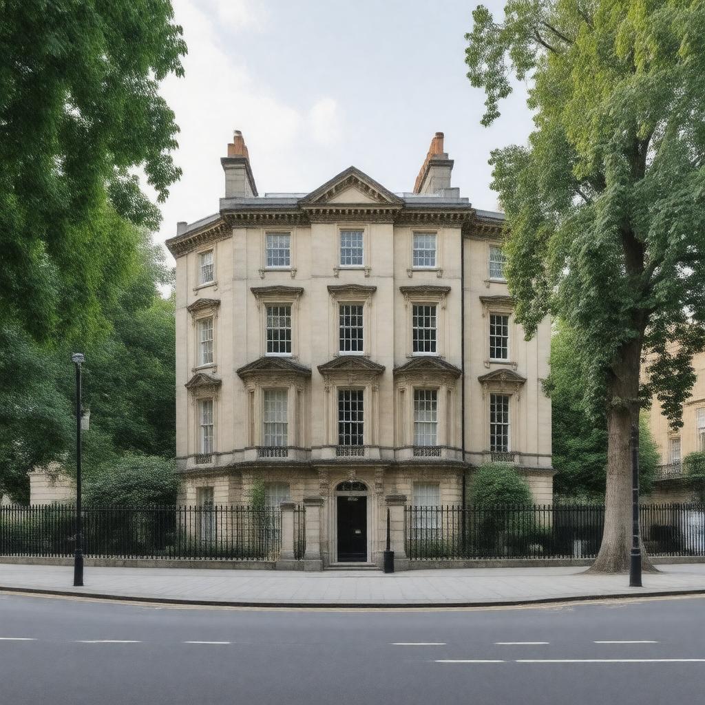 AI-created image of No. 56 Portman Square